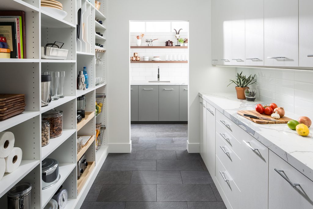 Pantry - Baskets - Transitional - Kitchen - Burlington - by Inspired  Closets Vermont