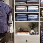 Wood Closet with Shelving in Baton Rouge, LA