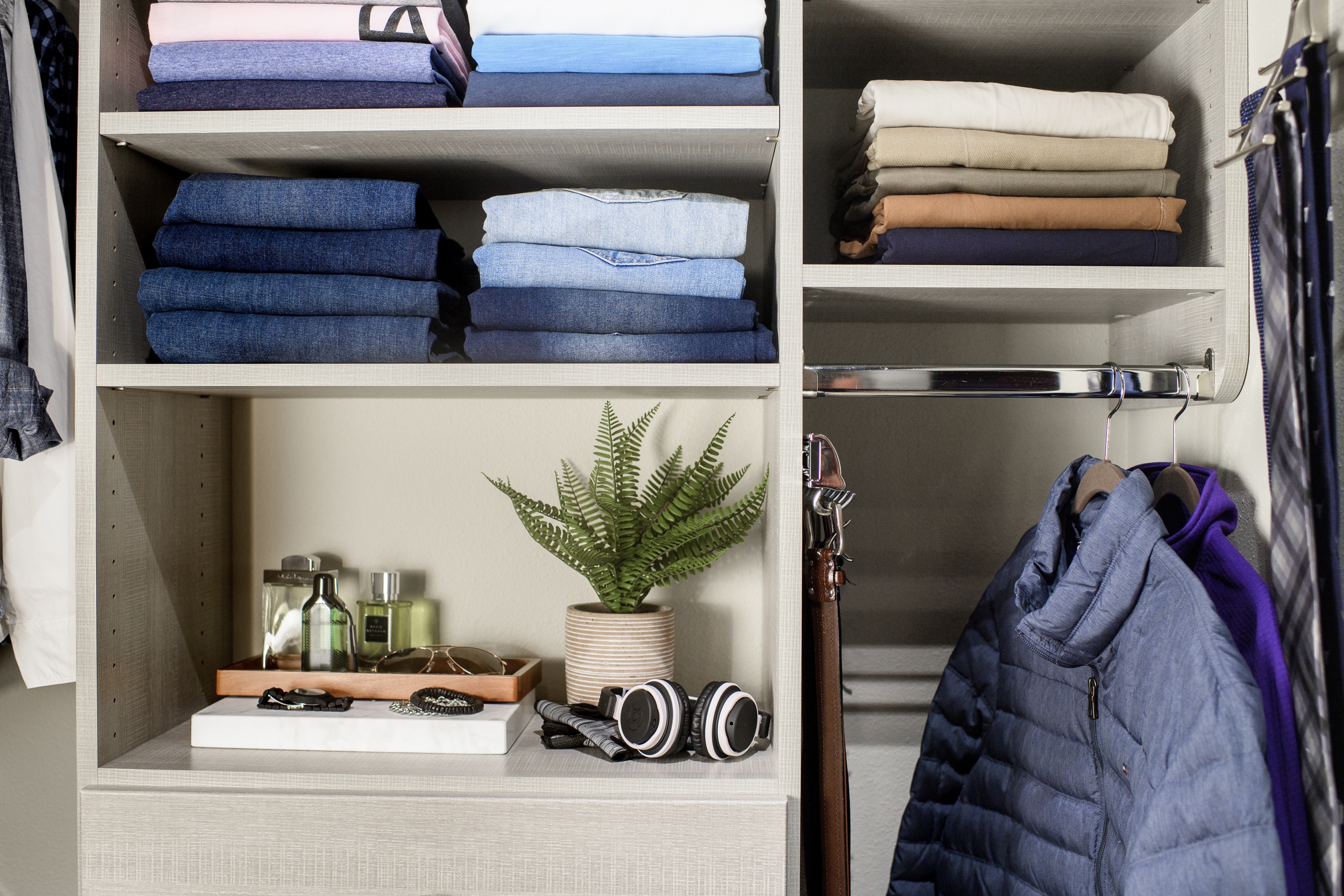 Custom Shelving for a Closet Storage System in Baton Rouge, LA