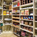 Pantry showing food on shelves