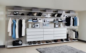 Modern Floating Closet Shelves | Walk-In Closet | Inspired Closets