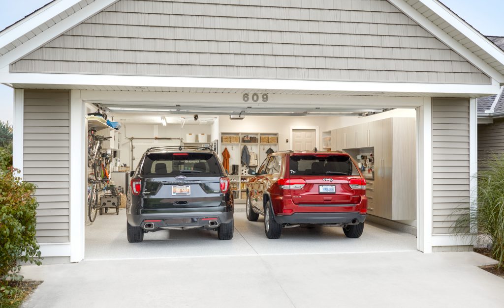 Bicycle Ceiling Storage Rack - Garaginization - San Antonio Garage